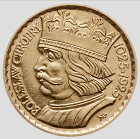 Na 80 tys. zł wyceniono próbną złotą monetę z Bolesławem Chrobrym. Zwykły egzemplarz kosztuje ok. 2,