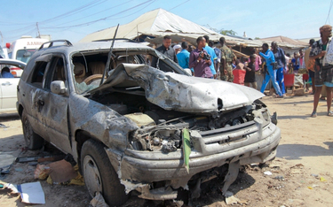 Wybuch samochodu w Mogadiszu. Są zabici i ranni