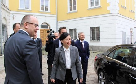 Vera Jourova i Adam Bodnar