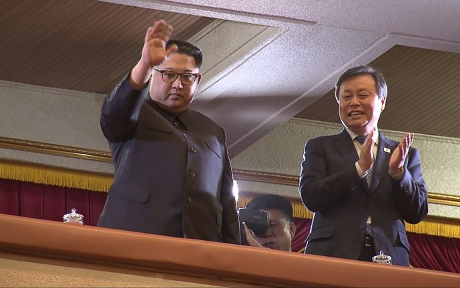 Kim Dzong Un oglądał koncert gwiazd k-pop