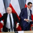 Jarosław Kaczyński i Mateusz Morawiecki