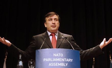 Prezydent Gruzji Mikhael Saakashvilli