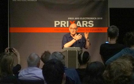 Jeffrey Shaw na spotkaniu z publicznością