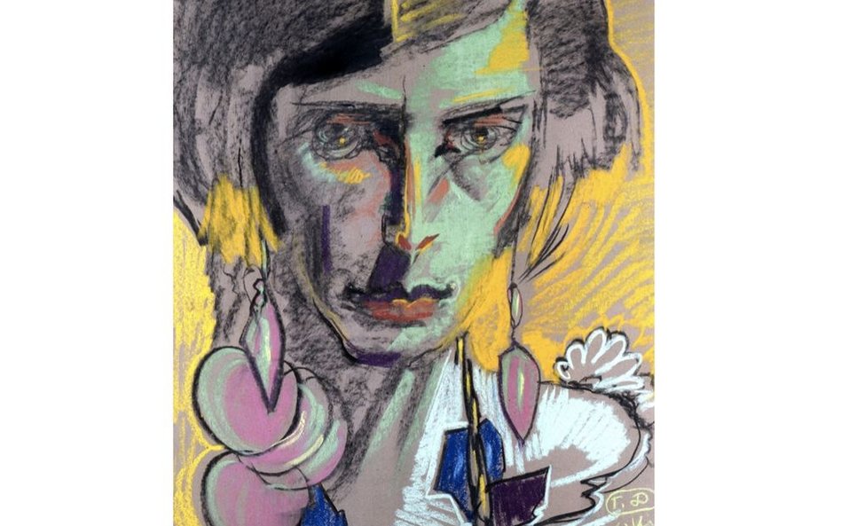 Witkacy - Portret Bohdana Filipowskiego „Hinduski”, X 1928