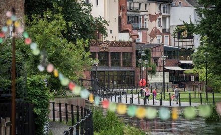 Położona oczywiście nad wodą Warzelnia Piwa Bydgoszcz