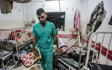Ostrzelany przez Izrael szpital w Chan Junus