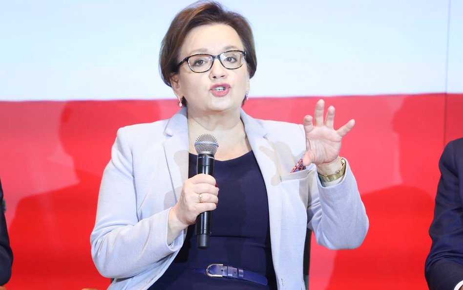 Anna Zalewska, minister edukacji narodowej.