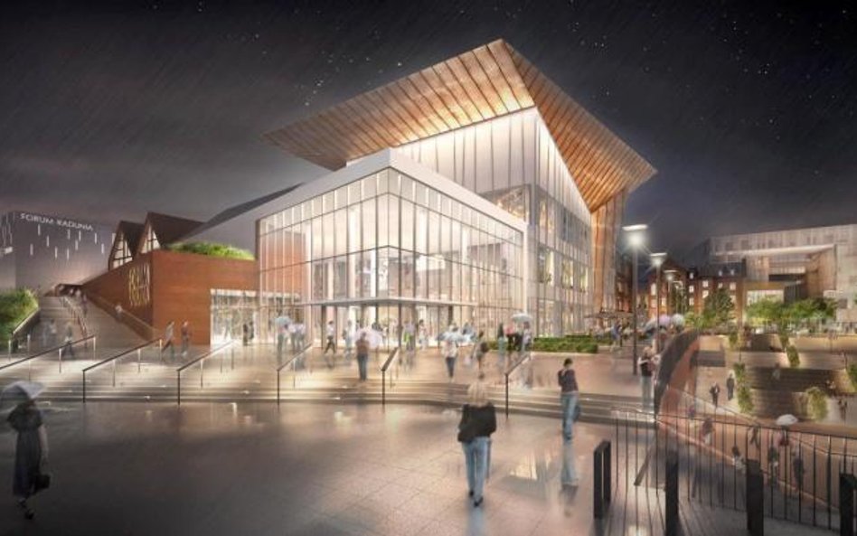 Forum Gdańsk to kompleks wielofunkcyjny z dużym centrum handlowym