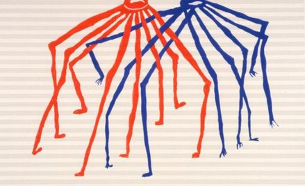 Louise Bourgeois Jitterburg, 1998, litografia