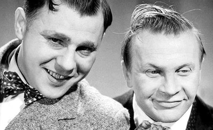 Kazimierz Wajda, odtwórca roli batiara Szczepcia w programie radiowym "Wesoła lwowska fala" z aktore