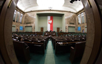 Sala obrad plenarnych Sejmu
