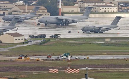 Ramstein w landzie Nadrenia-Palatynat, największa pod względem liczby personelu amerykańska baza woj