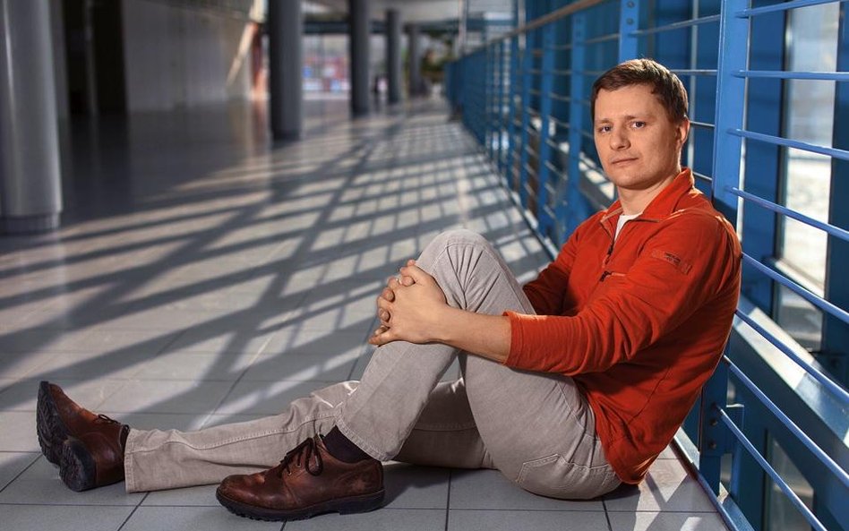 Jaromir Działo, autor webowej streszczarki, czyli jednego z pierwszych polskich start-upów.
