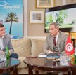Od prawej Mohamed Moez Belhassine, minister turystyki Tunezji, Filip Frydrykiewicz, redaktor serwisu