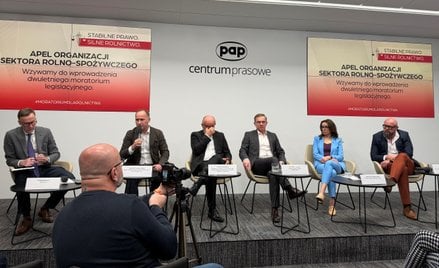 37 organizacji rolniczych i przetwórczych żąda od rządu dwuletniego moratorium legislacyjnego.