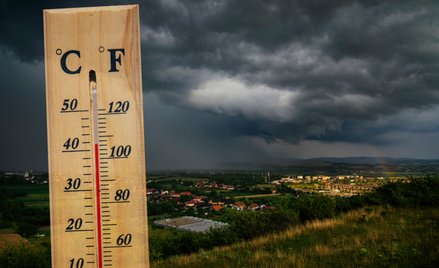 IMGW ostrzega przed burzami i upałem prawie w całej Polsce
