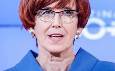 Elżbieta Rafalska, minister pracy 42,8 (+7,3); 22,8 (-6)