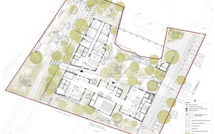 Gotowy jest projekt architektoniczno-budowlany wraz z zagospodarowaniem terenu