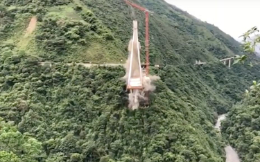 Kolumbia: Wysadzono w powietrze most Chirajara
