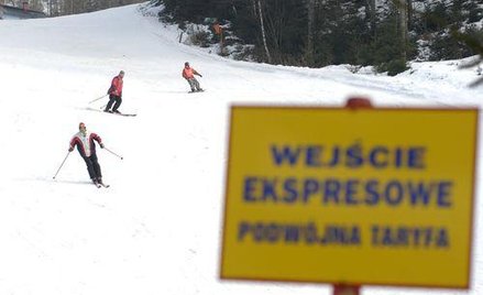 Łakomy kąsek w ośrodku narciarskim