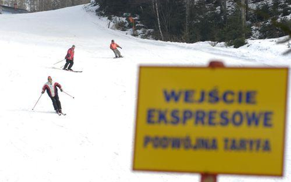 Łakomy kąsek w ośrodku narciarskim