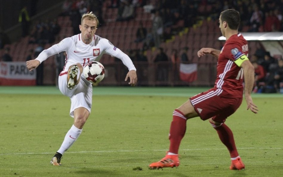 Kiamil Grosicki marzy o medalu na mundialu w Rosji