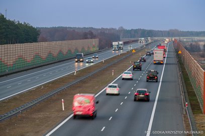 Dotychczasowy przekrój autostrady A2 od momentu budowy w 2012 roku był niewsytarczający
