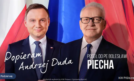 Wizerunek prezydenta na plakatach wyborczych. Bez zgody