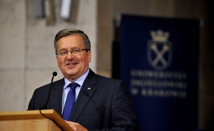 Prezydent Bronisław Komorowski