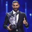 Karim Benzema podczas dzisiejszego losowania grup Ligi Mistrzów został wybrany Piłkarzem Roku UEFA