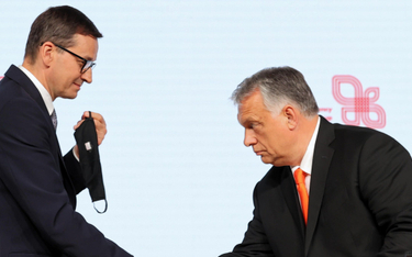 Premierzy Polski i Węgier - Mateusz Morawiecki i Viktor Orbán