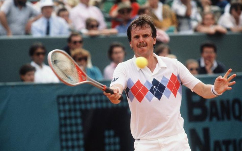 Wojciech Fibak ma na koncie m.in. ćwierćfinały turnieju Roland Garros