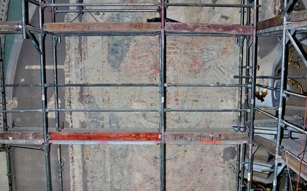 Odkryty fresk zostanie wpisany do rejestru zabytków.