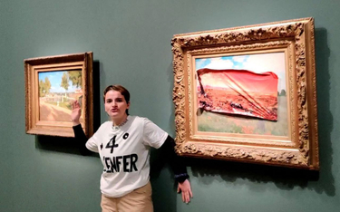 Atak na dzieło Moneta w  Musée d’Orsay