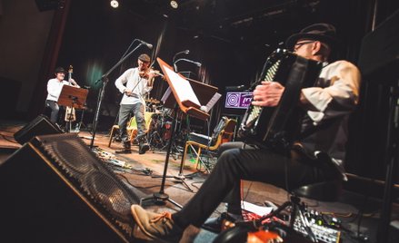 Zespół Kroke w Muzycznym Studiu Polskiego Radia im. Agnieszki Osieckiej