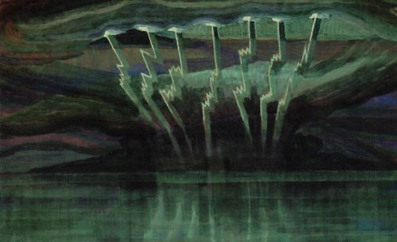 „Błyskawica”, 1909 r., Mikalojus Konstantinas Čiurlionis
