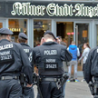 Niemiecka prasa: Wielu policjantów ma problemy z polityką uchodźczą Merkel