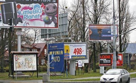 Bannery galerii handlowej nie zasłonią widoku