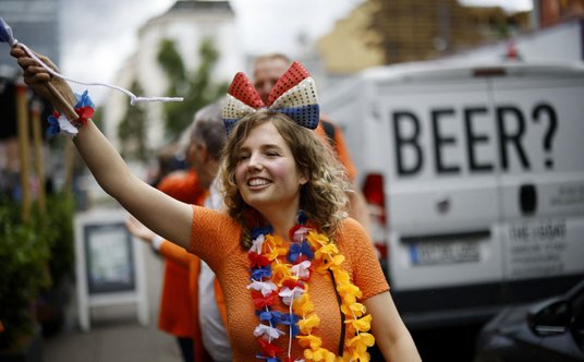 W Hamburgu są już kibice reprezentacji Holandii