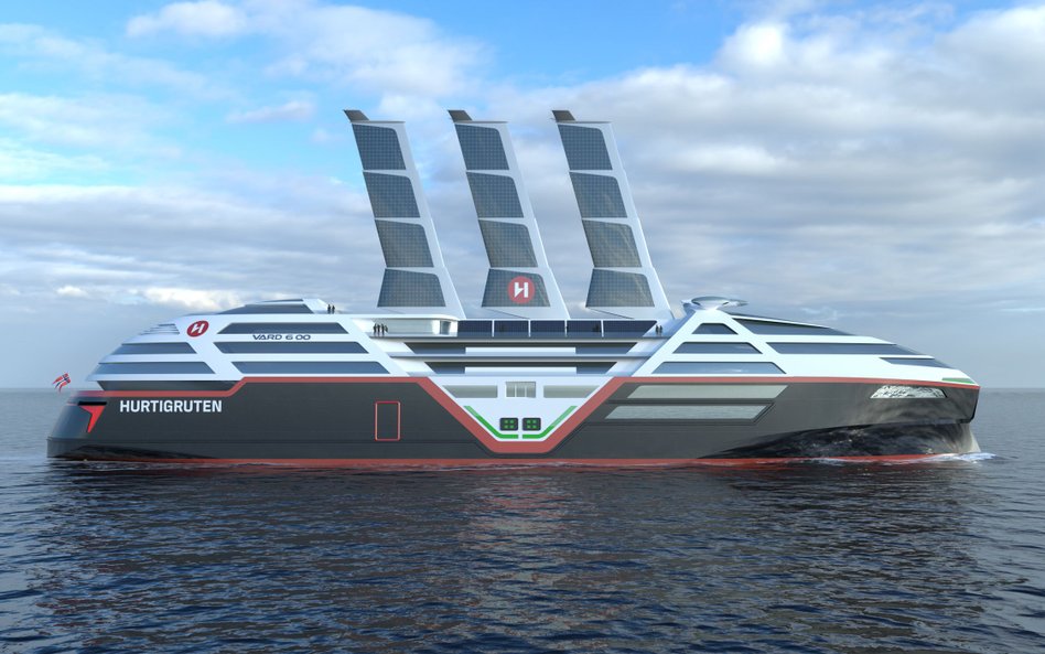 Projekt elektrycznego wycieczkowca Hurtigruten