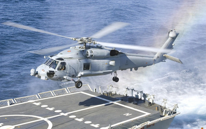 Obecnie wykorzystywane przez hiszpańskie lotnictwo morskie śmigłowce Sikorsky SH-60B Seahawk pilnie 