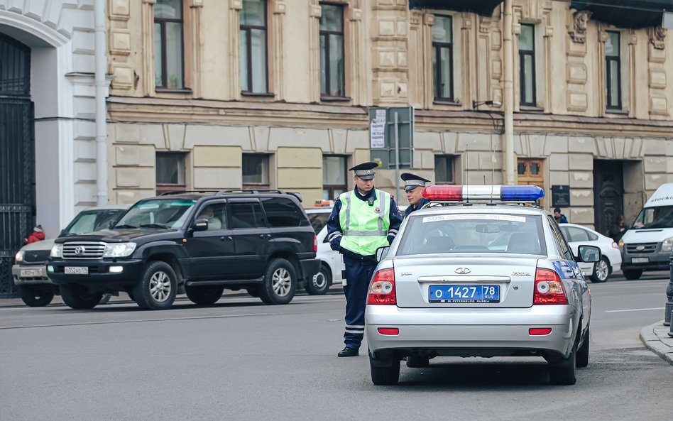 Co szósty kontrolowany w Petersburgu kierowca jest pijany