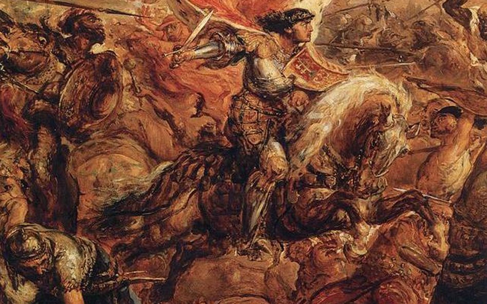 Fragment obrazu Jana Matejki Bitwa pod Warną