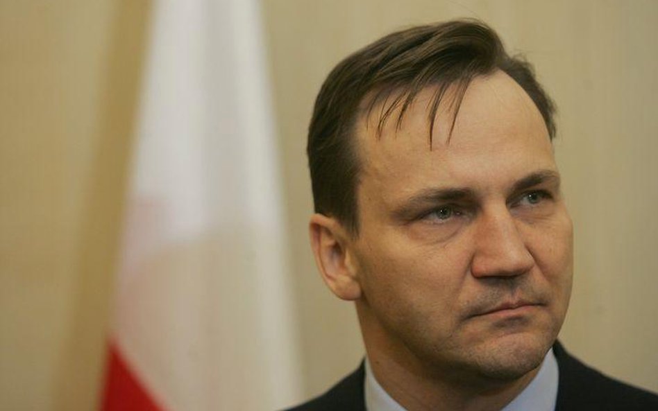 Szef MSZ Radosław Sikorski