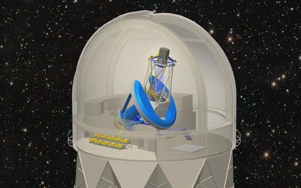 Urządzenie spektroskopowe DESI zostanie zamontowane na 4-metrowym teleskopie Mayall