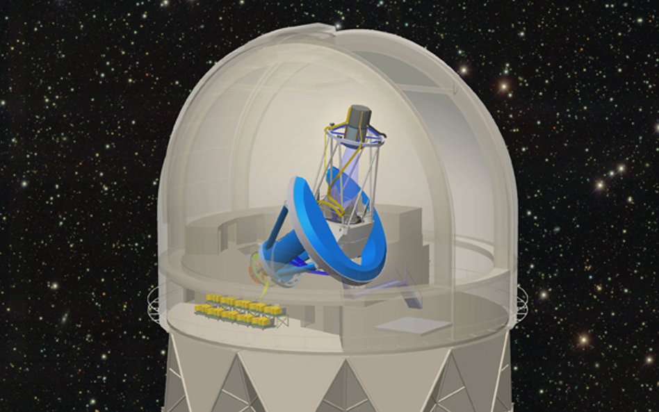 Urządzenie spektroskopowe DESI zostanie zamontowane na 4-metrowym teleskopie Mayall