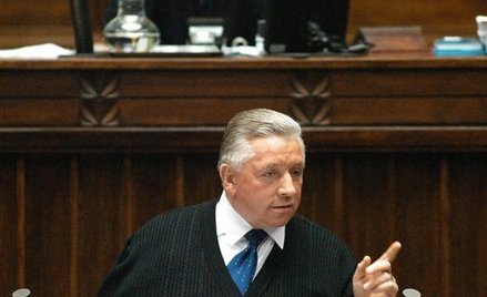 Andrzej Lepper i Donald Tusk