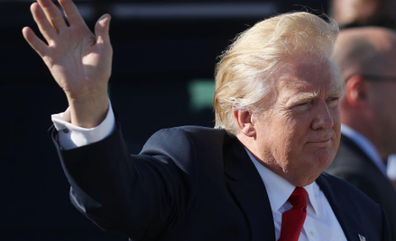 Firma w Teheranie reklamuje polisy wizerunkiem Trumpa