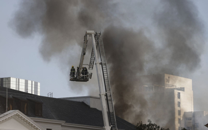 RPA: Pożar budynku parlamentu w Kapsztadzie