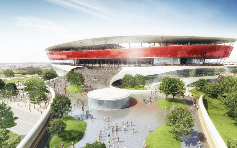 Nowy stadion w Brukseli przyjmie ponad 60 tysięcy widzów